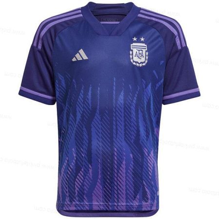 Argentina Away Žaidėjo versija Futbolo marškinėliai 2022