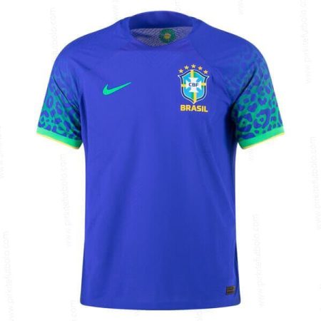 Brazilija Away Žaidėjo versija Futbolo marškinėliai 2022