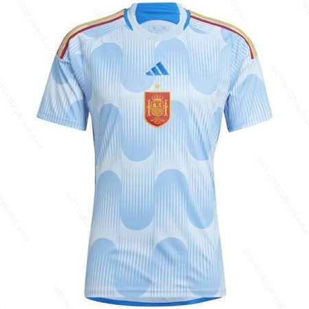 Ispanija Away Žaidėjo versija Futbolo marškinėliai 2022