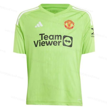 Manchester United Home Goalkeeper Futbolo marškinėliai 23/24