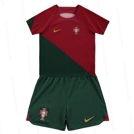 Portugalija Home Vaikų futbolo rinkinys 2022