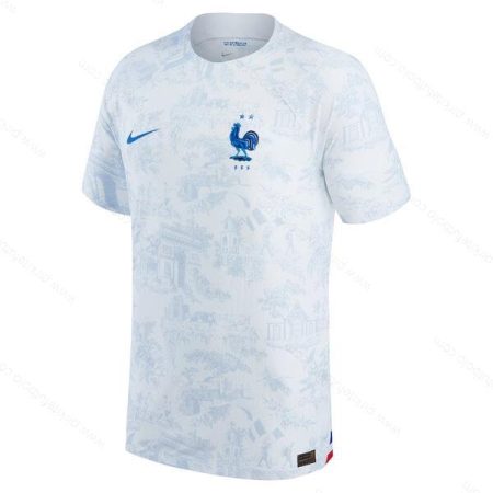 Prancūzija Away Žaidėjo versija Futbolo marškinėliai 2022