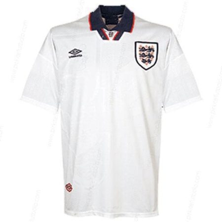 Retro Anglija Home Futbolo marškinėliai 1994