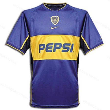 Retro Boca Juniors Home Futbolo marškinėliai 02/03