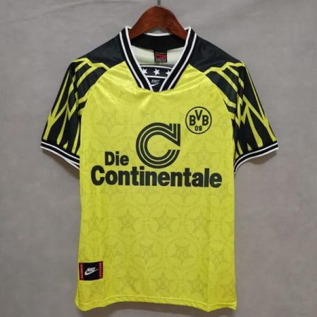 Retro Borussia Dortmund Home Futbolo marškinėliai 1994