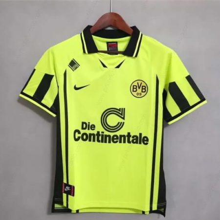 Retro Borussia Dortmund Home Futbolo marškinėliai 1996