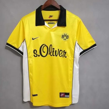 Retro Borussia Dortmund Home Futbolo marškinėliai 1998