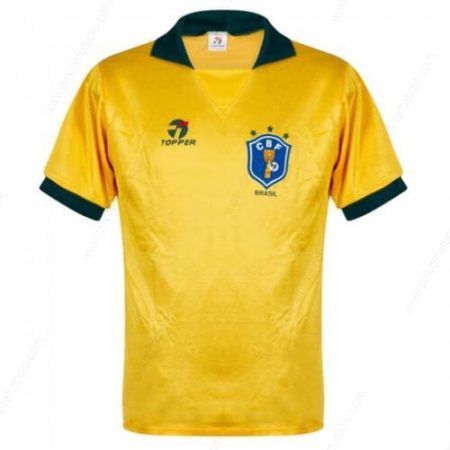 Retro Brazilija Home Futbolo marškinėliai 1988