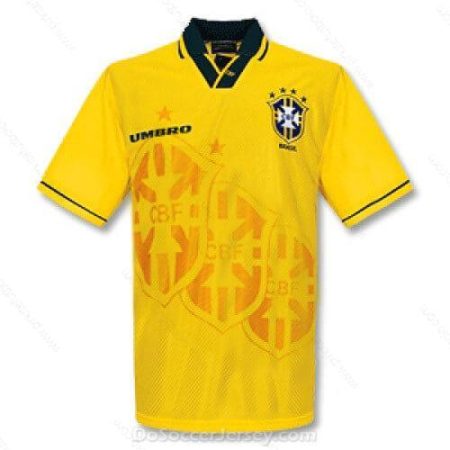Retro Brazilija Home Futbolo marškinėliai 1994