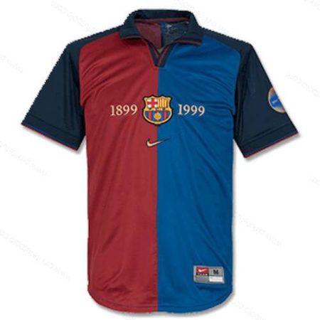 Retro FC Barcelona Centenary Home Futbolo marškinėliai 1999