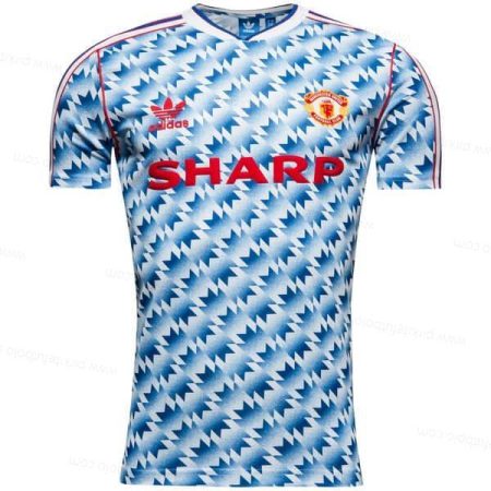 Retro Manchester United Away Futbolo marškinėliai 90/92