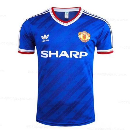 Retro Manchester United Third Futbolo marškinėliai 1986