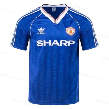 Retro Manchester United Third Futbolo marškinėliai 1988