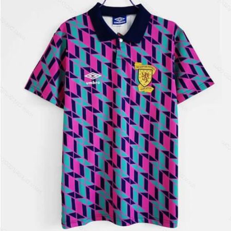 Retro Škotija Away Futbolo marškinėliai 1990