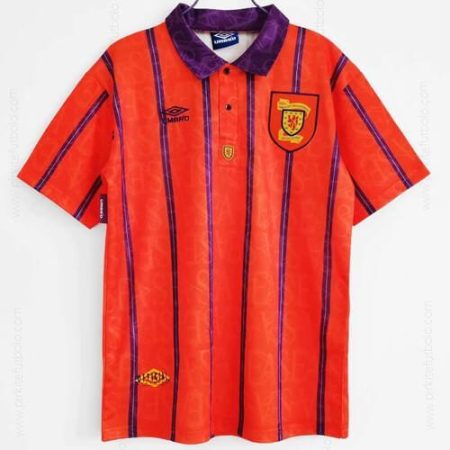 Retro Škotija Away Futbolo marškinėliai 93/94