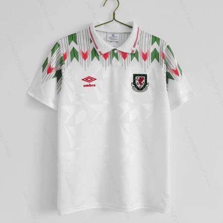 Retro Velsas Away Futbolo marškinėliai 92