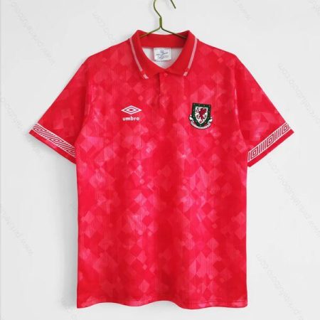 Retro Velsas Home Futbolo marškinėliai 92