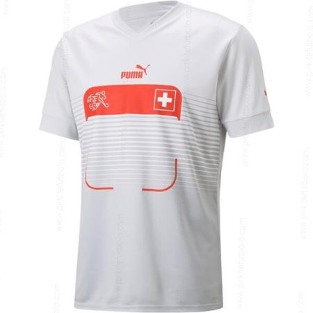 Šveicarija Away Futbolo marškinėliai 2022