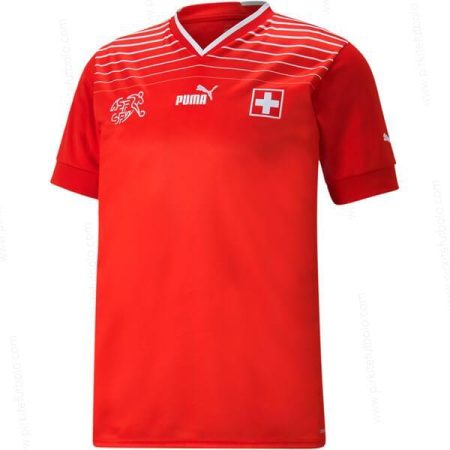 Šveicarija Home Futbolo marškinėliai 2022