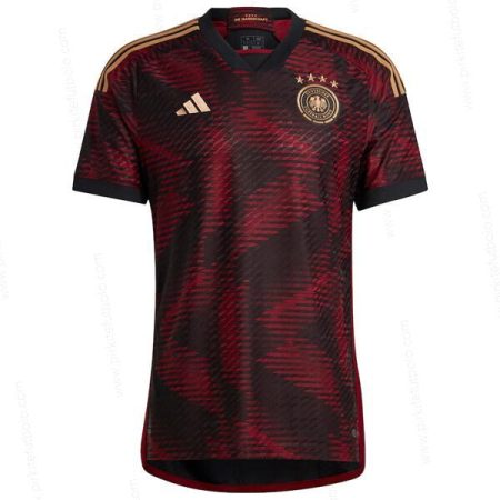 Vokietija Away Žaidėjo versija Futbolo marškinėliai 2022
